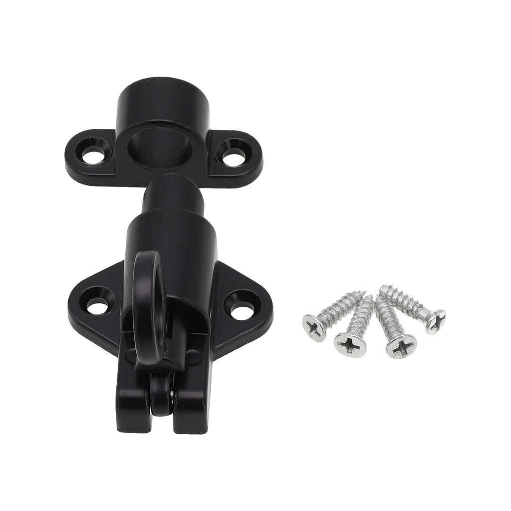 Bolt Latch Lock Pull 2 Color Aluminum Black Door Gate Ring Security W/ Screws Window 2019 High quality Hot sale