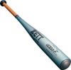 ZETT Hard Baseball Made of Metal Duralumin Over Sky Silver Made in BAT15383 Gouda-Fz740 Bat, (Super (NZ740)), 83cm, 900g, (2201), Japan,