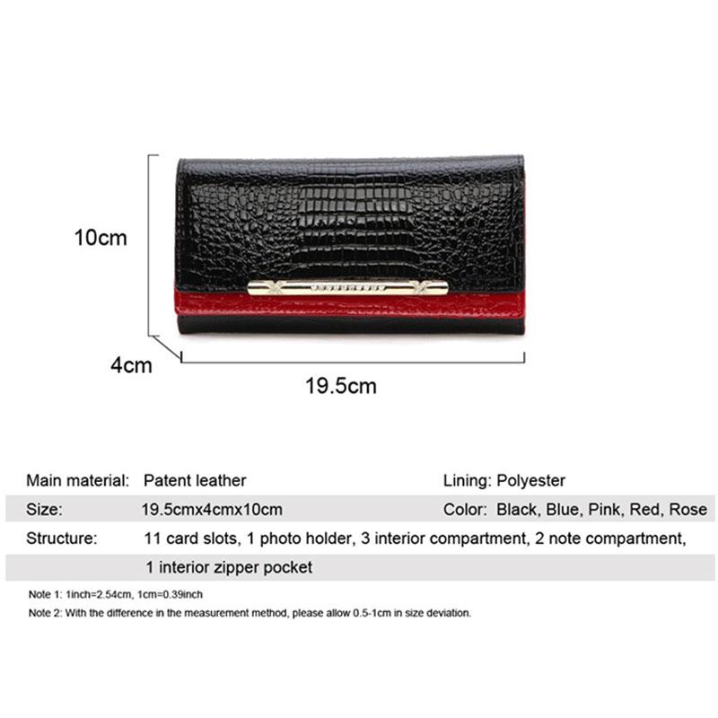 KANGAROO KINGDOM Роскошные женские кошельки из лакированной кожи Высокое качество Дизайнерский брендовый кошелек Леди Модный клатч Повседневные женские кошельки для вечеринок