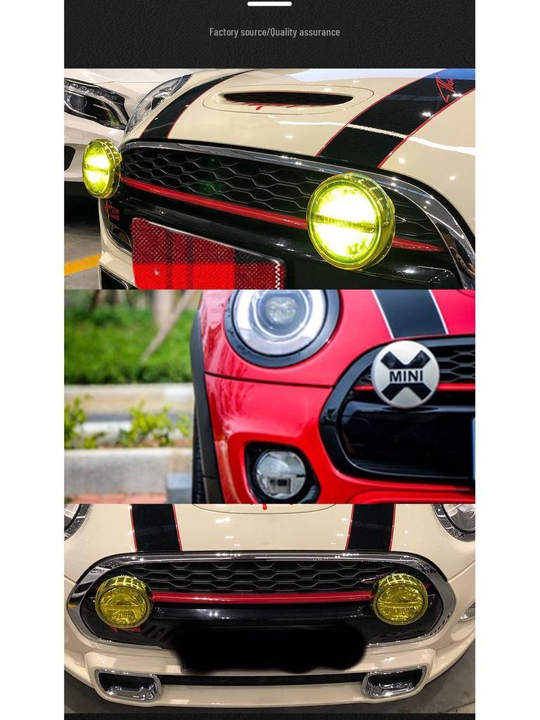 Mini Car Center Grille Rally Light with Multi-Color Lampshade
