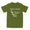 Футболки Title Fight Shed Owl для мужчин и женщин с цветочным принтом, зеленые, потрясающие футболки, хлопковые футболки, новое поступление одежды