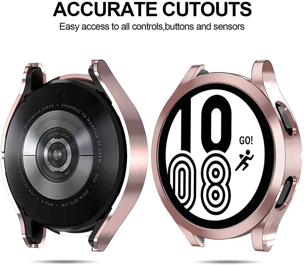 Чехол для Samsung Galaxy watch 4 Case 40мм 44мм аксессуары PC всесторонний Бампер Защита Galaxy watch 4 classic 46мм 42мм Case