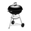 Weber Barbecue Diameter Compact For Bonfire Stand Japanese Product 10 Year Thermometer Included 1321308 Black Stove, 57cm, Kettle, Charcoal, Camping,