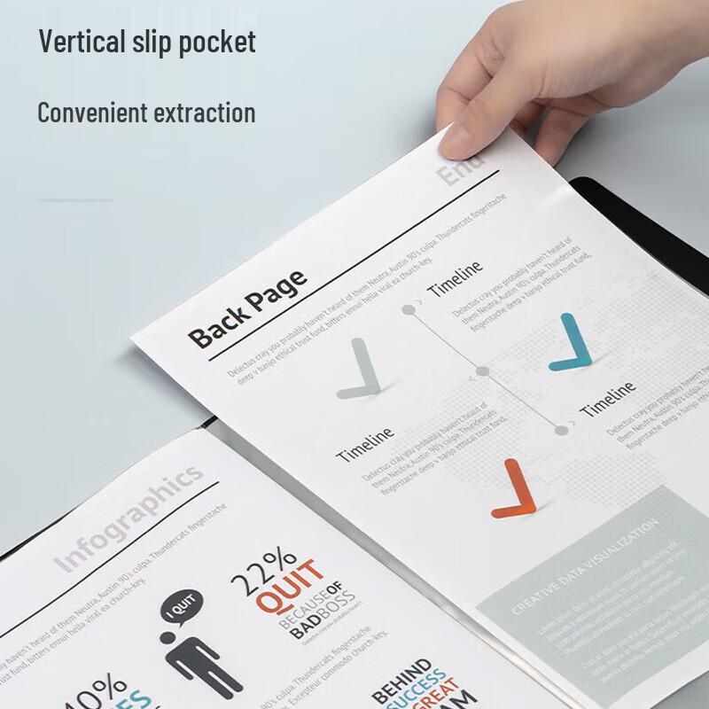 Папка-дисплей А4 на 20 страниц