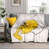 Cute Pika Adventure Blanket Flannel Blanket for bed, sofa, Camping, Hiking, Picnic Essentials, gift for family Fan gifts