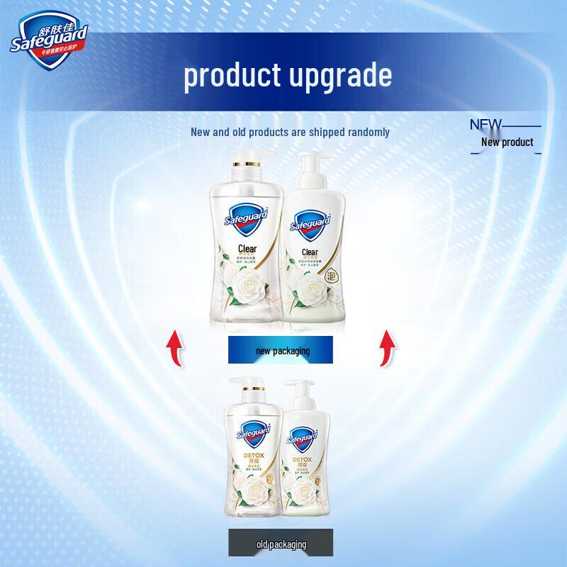 Набор геля для душа и мыла Safeguard Camellia