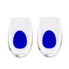 Silicone Gel Insoles Height Increase Foot Orthotic Arch Support Heel Pads Blue