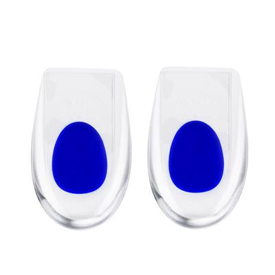 Силиконовые гелевые стельки для увеличения высоты стопы ортопедические стельки для поддержки свода пятки синие