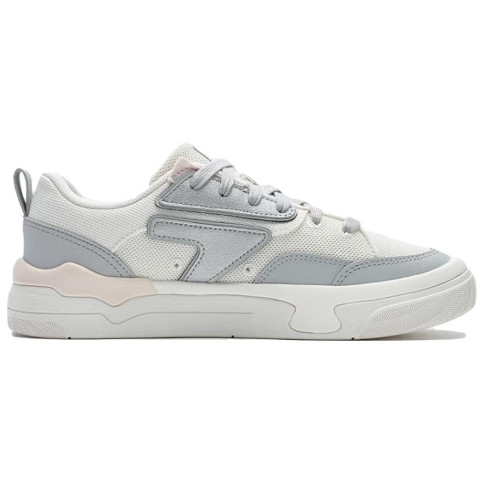Fila Fusion Nollie Manual Ретро Удобные Низкие Кеды для Скейтбординга Женские кроссовки Белый Серый T12W422307FGN