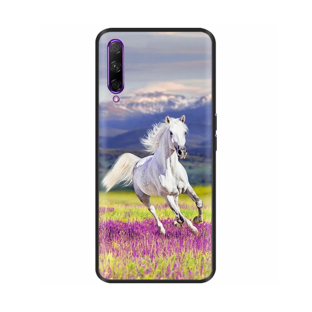 Черный силиконовый чехол для Huawei P Smart Pro Чехол Милый мягкий чехол для Huawei P Smart Pro Fundas PSmart Pro Защитная оболочка Capas