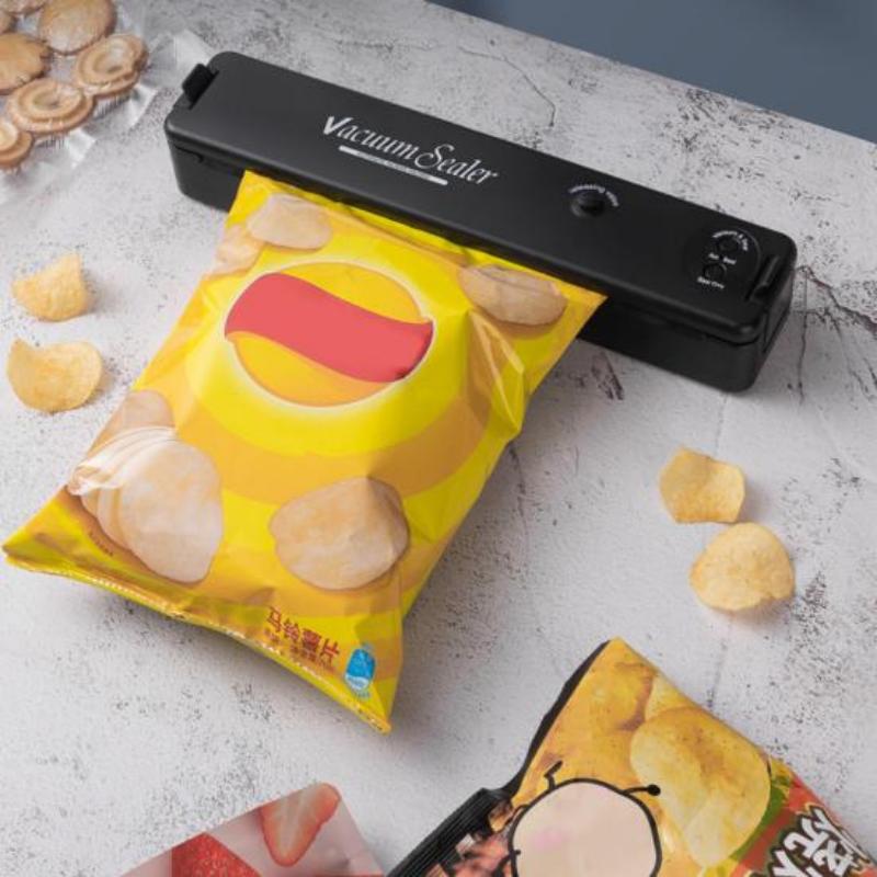Вакуумный упаковщик, автоматический вакуумный упаковщик для пищевых продуктов, мощная всасывающая машина с вилкой европейского стандарта, машина для консервации пищевых продуктов