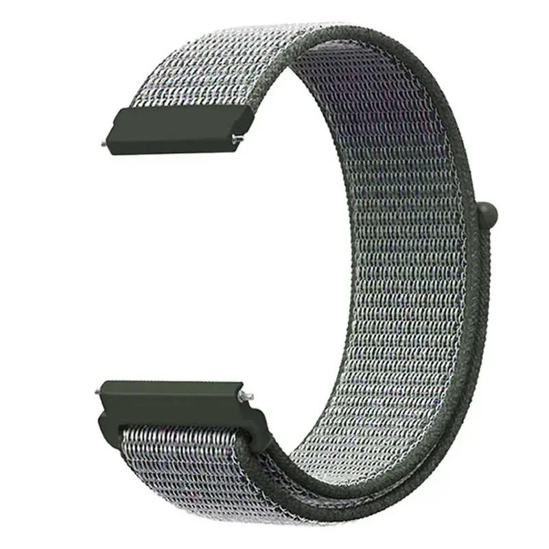 20mm 22mm Nylon Loop For Garmin Venu 3 2/SQ SQ2/Vivoactive 6 5 4 3 Watchband For Garmin Forerunner 745 965 255 245 645 55 158