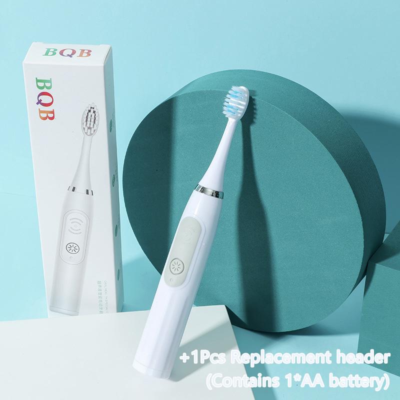 1 шт. Звуковая электрическая зубная щетка Высокочастотная чистка Зубная щетка Портативная Выносливость от батареи Электрическая зубная щетка Уход за полостью рта