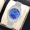 Luxury Watch For Man Waterproof Date Diamond Studded Shining Casual Quartz Men's Watches Male Clock With Box Reloj Hombre