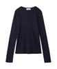 Emi Sheer Tele Rib Free Size Top, 13WCT254064, NVY,