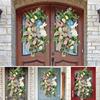 Easter Bunny Wreath For Front Door Or Wall Artificial Rabbit Wreath Spring Wreath Easter Decor Outdoor Indoor Hanging Wreath