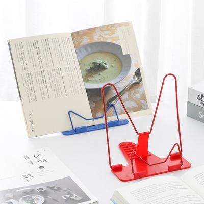 Shelf Reading Bookend Textbooks Cookbook Books Holder Desk Bookshelf Reading Stand Book Stand