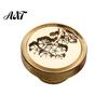 Letter Wax Seal Stamp Stamp, Vintage Plant Pattern Head, Durable Envelope Sealing Copper Head Replacement, for And Greeting Cards Journal Decoration