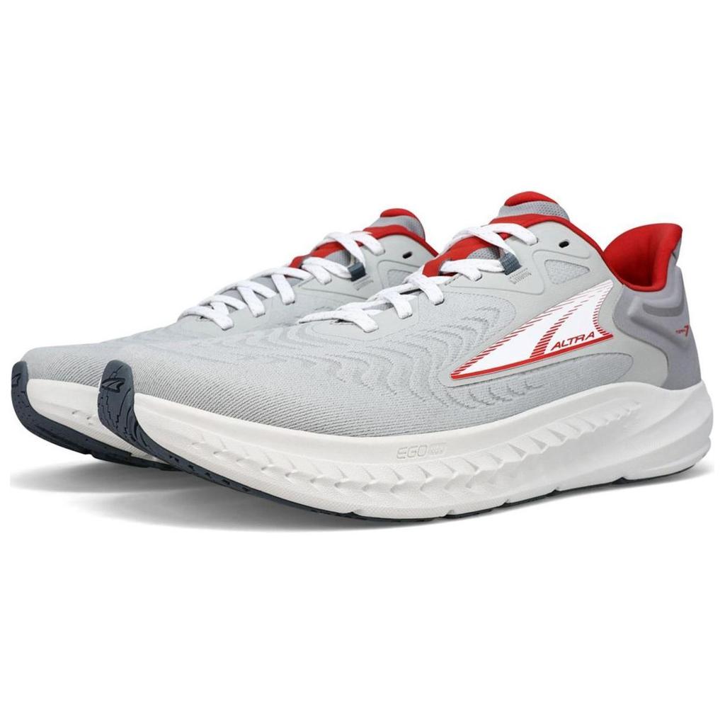 Altra Torin 7 Амортизирующие Нескользящие Прочные Низкие Беговые Кроссовки Мужские кроссовки Серый Белый Красный AL0A82C4264