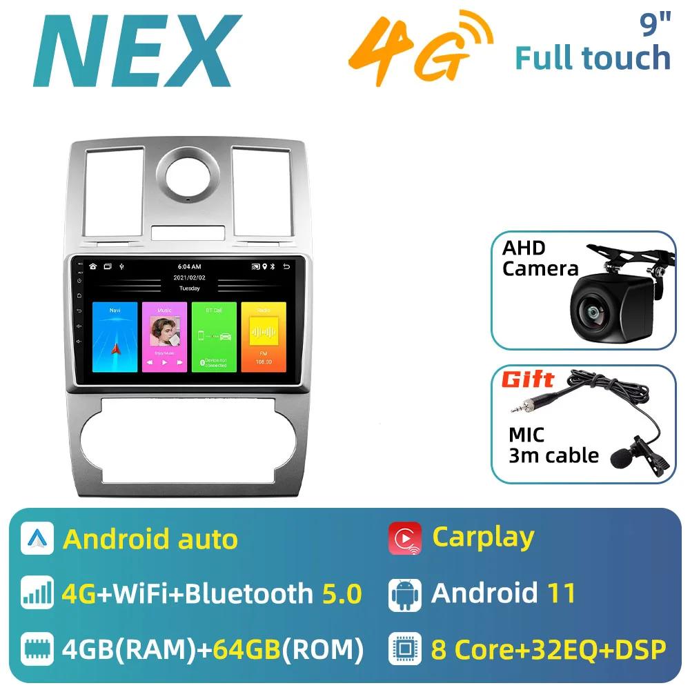 Car Multimedia Player for Chrysler Aspen 300C 2004-2011 2 Din Android Car Radio Stereo GPS Navigation Head Unit Autoradio Audio