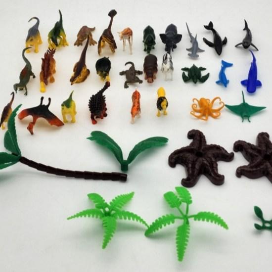 Fun Zone Mysterious Animal Kingdom Figures Set of 35, 1 Set, популярные игрушки в Корее