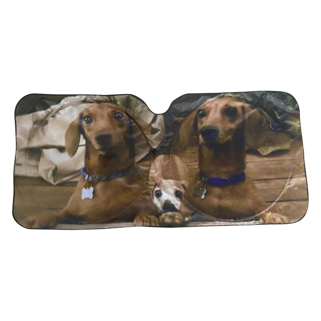 Персонализированные фотографии на заказ Автомобильный солнцезащитный козырек Передний Утолщенный Титановый Автомобильный интерьер Теплоизоляционная доска Солнцезащитный козырек Лобового стекла Теплоизоляция