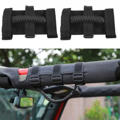 2 шт. Рукоятки для захвата за дугу безопасности Рукоятка для Jeep Wrangler TJ JK JL JT Черный