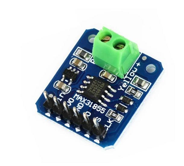 Модуль термопары типа K с MAX31855 - Высокотемпературный 1350°C, SPI-интерфейс, Цифровой вывод