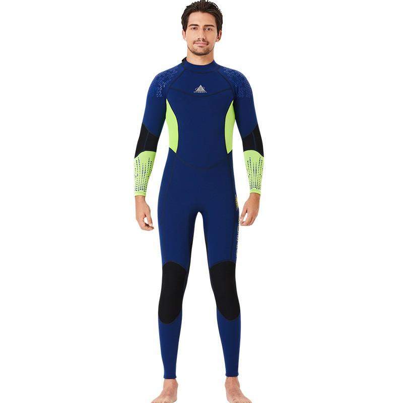 Гидрокостюм Fullsuit 1,5 мм Мужской Женский Теплый Термальный Дайвинг-костюм Снорклинг Серфинг Парусный Спорт Водные виды спорта