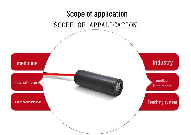635nm 10mW Red Laser Line Marker for Stone and Fabric Cutting