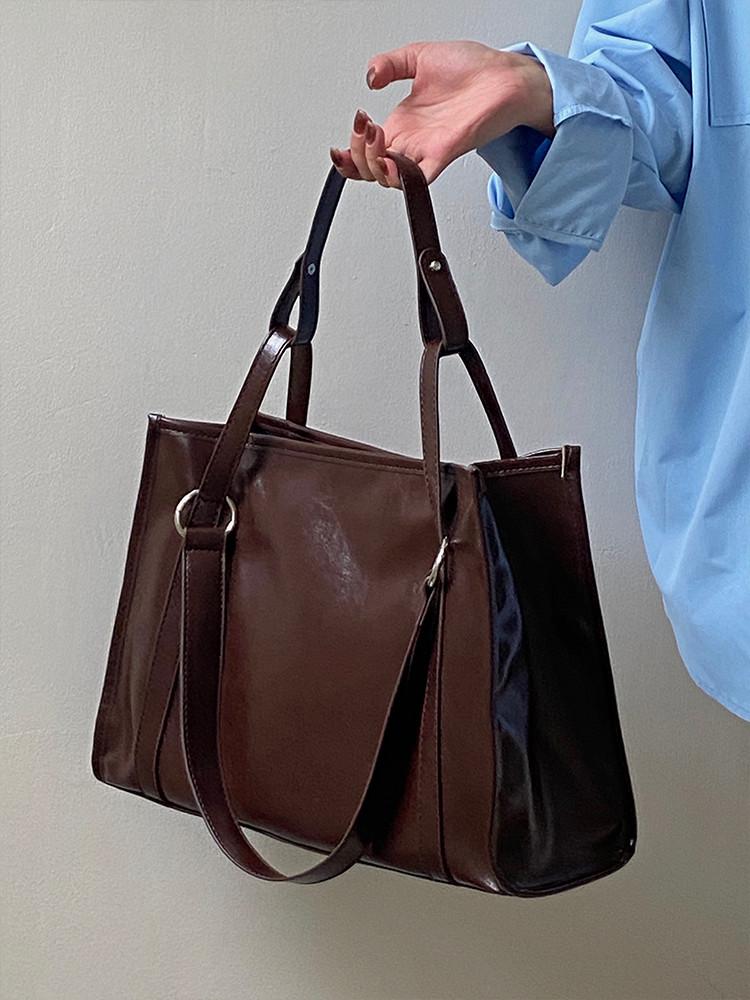 Большие сумки-тоуты для женщин для поездок на работу handbag Простой бренд Дизайнерские женские сумки-шопперы женские Наплечная сумка-мессенджер большой вместимости