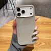 Премиальный чехол из фланели с текстурой кожи для iPhone 17 Pro Max, Совместим с Apple 16, iPhone 14/15, Однотонный.