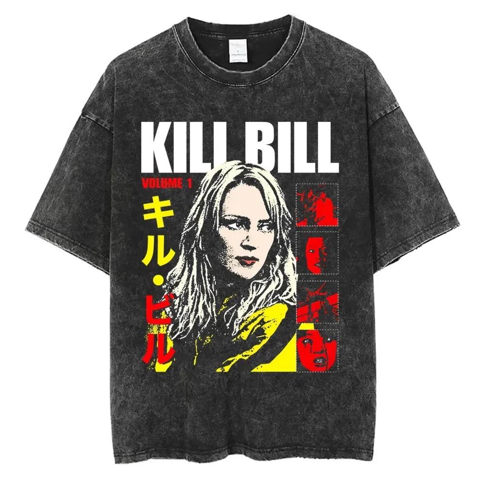 Kill Bill TShirt Graphic Print Unisex Cotton Action Movie Quentin Tarantino Tee