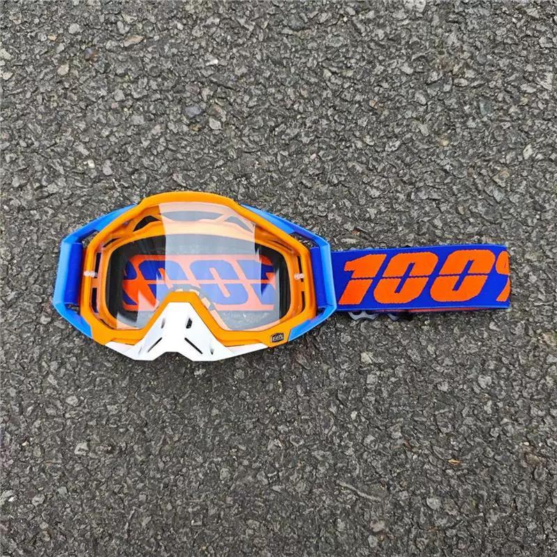 Helmet Goggles 100% Off-Road Motorcycle Helmet Goggles Windproof Goggles for Downhill Mountain Bikes to Protect Against Wind and Sand