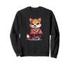 Japanese Dog Shiba Inu Samurai Yukata Sweatshirt