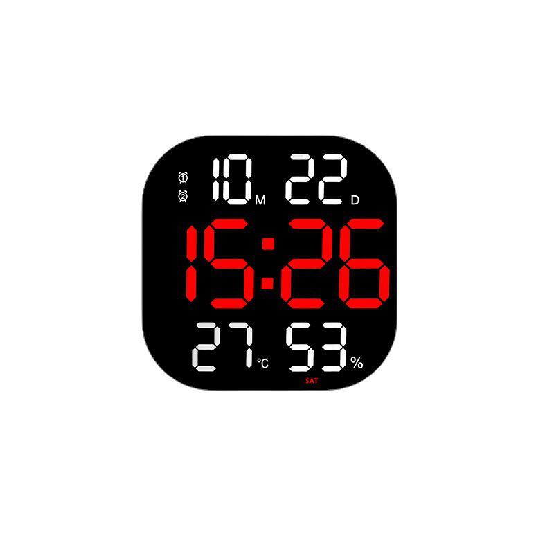 LED Acrylic Decorative Gym Wall Clock with Countdown Timer for Living Room
