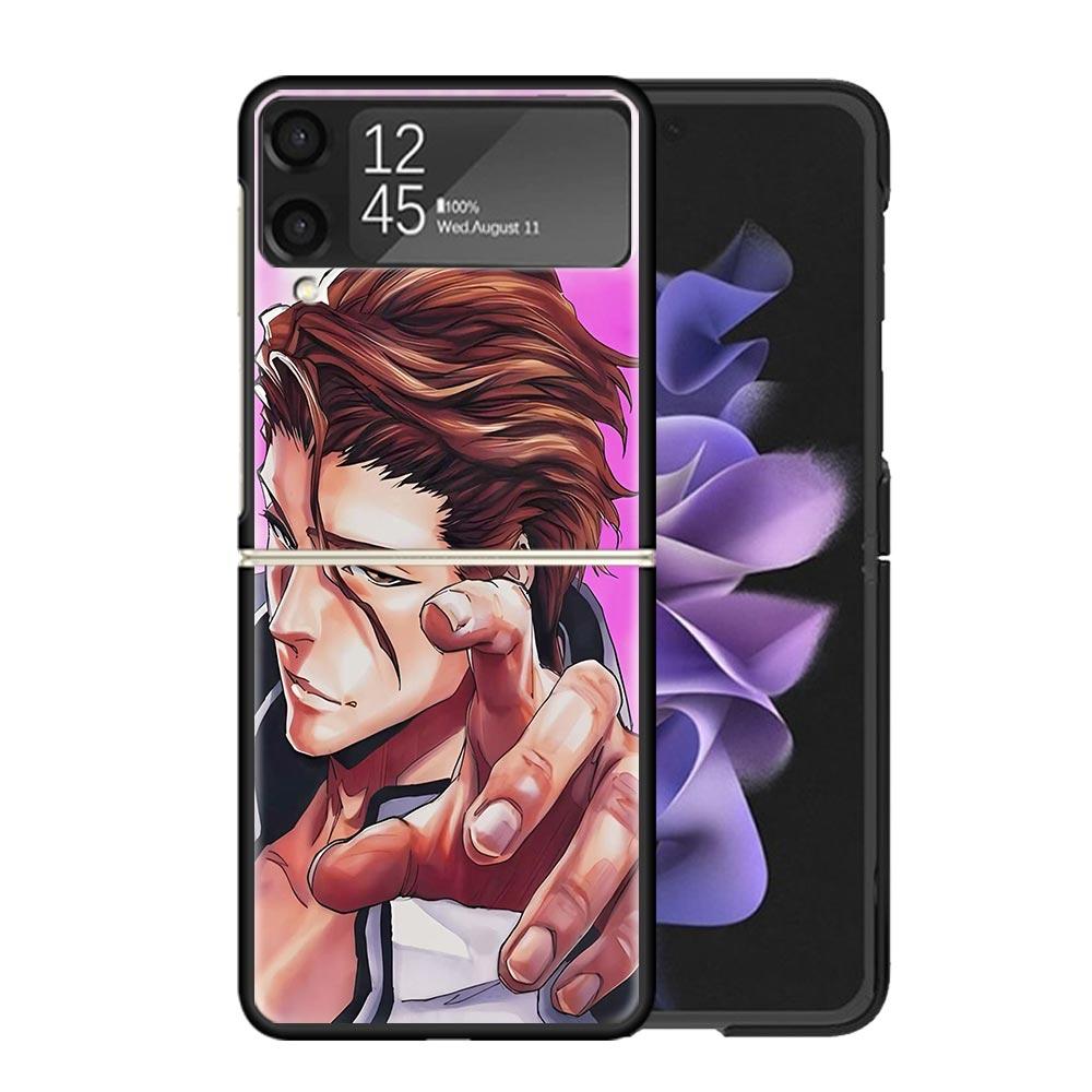 Айзен Соуске Блич Чехлы Для Samsung Galaxy Z Flip 4 5 6 7 3 Z Flip7 Flip6 Flip4 Flip5 Flip3 5G Жесткие Ударопрочные Fundas Чехол G