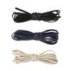 Synthetic Leather Cord Blue Beige and Black 3 Mm X 1.5 M 3 Pieces