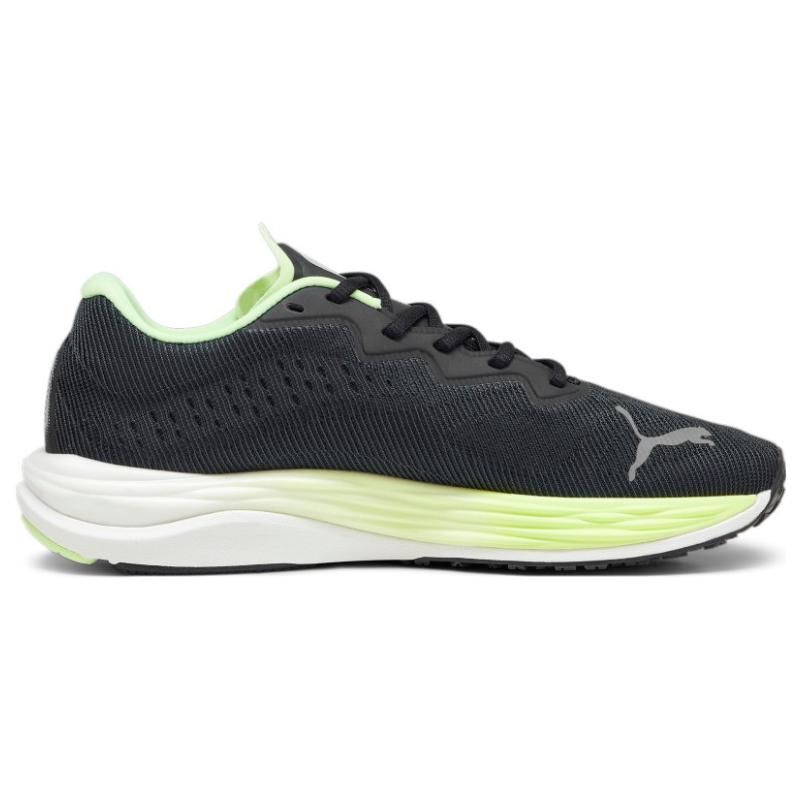 Puma Velocity Nitro 2 С круглым носком Нескользящие Прочные Низкие Повседневные Кроссовки для бега Мужские кроссовки Черный Зеленый 195337-18