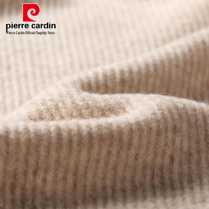 Pierre Cardin Men's Heavyweight Wool Cardigan Sweater