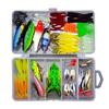 Fishing Lure Kit Soft and Hard Bait Set Gear Layer Minnow Metal Jig Spoon For Bass Pike Crank Tackle Accessories with Box
