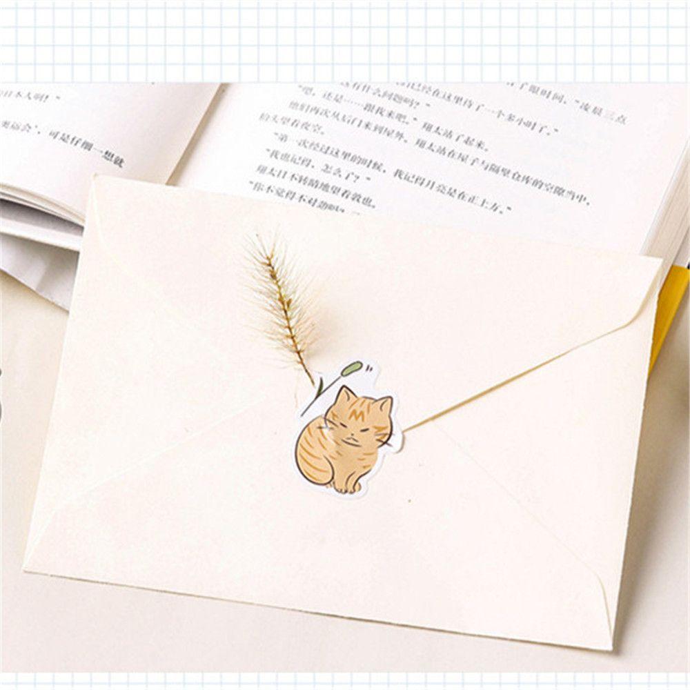 Товары для творчества Сделай сам Скрапбукинг Декоративные наклейки Канцелярские наклейки 45 шт./коробка Дневник кота