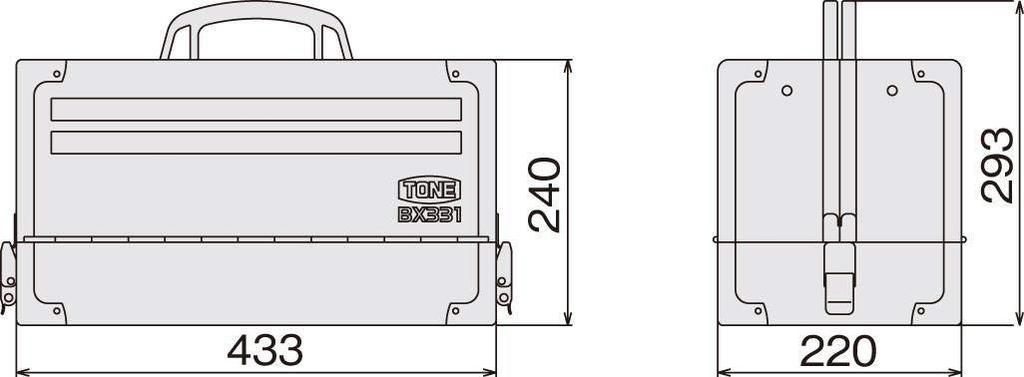 TONE Набор инструментов TSST430 Угол привода Красный Содержимое 72 предмета 12,7 мм (1/2")