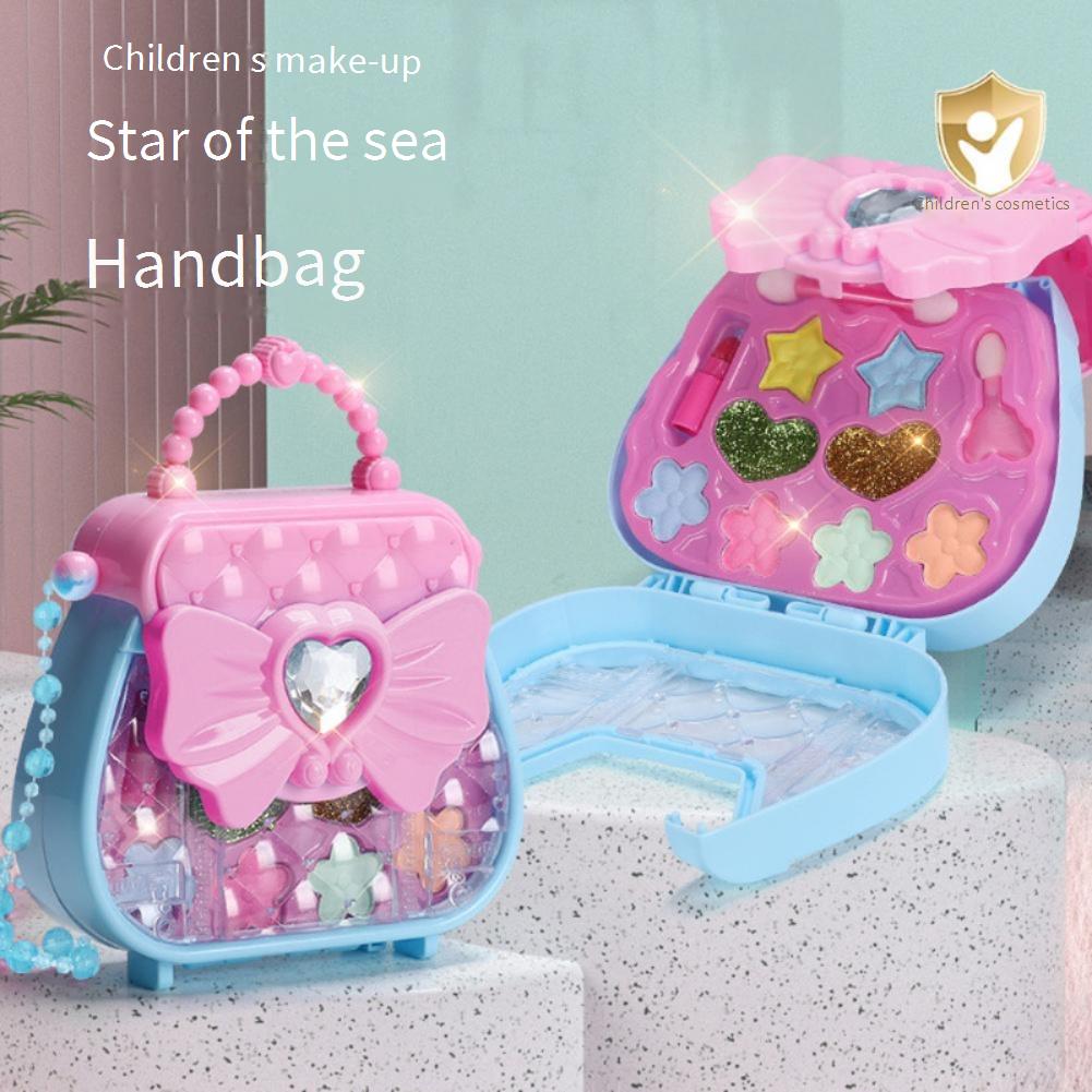 Makeup Toys Simulation For Girls Princess Washable Beauty Makeup Kit Party Cosplay Game Toys Birthday Gifts For Boys Girls