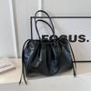 2024 New Retro Large Capacity Tote Bag Female Urban Simple Shoulder Bag