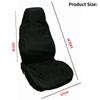 Universal Car Seat Protective Cover Anti-Pollution Black Seat Cover Interior Seat Mat Waterproof Dust Cover Accessories BlackGood product