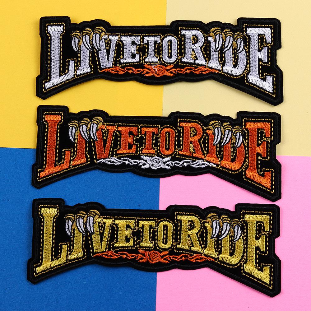 Мужская кожаная куртка в стиле панк для мотоцикла с вышитыми нашивками своими руками - дизайн с изображением орла и черепа