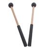 2pcs Ethereal Drumsticks Round Head Drum Sticks Hammer Small Musical Drumsticks