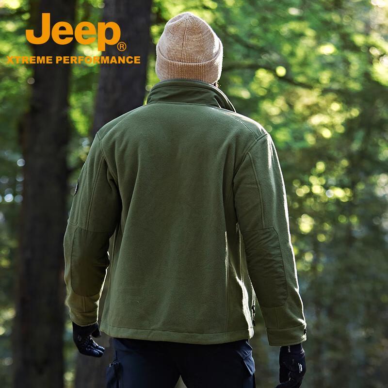 Jeep Мужская высококачественная флисовая куртка для активного отдыха