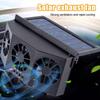 Car Fan Ventilation Solar Car Three Hood Auto Exhaust Powerful Fan Power-White Desuperheater Air Car Cooler Solar Mini Radi Z2H7